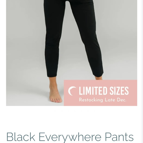 ZYIA Everyday Jogger Pants-Black - Picture 9 of 12